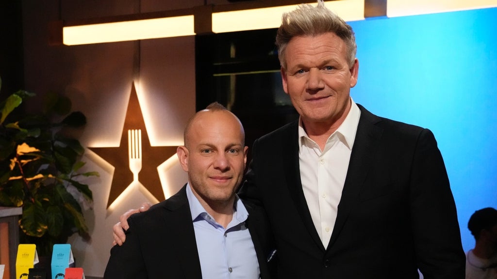 GORDON RAMSAY'S FOOD STARS: Gordon Ramsay and Chris Kanik (Photo Credit: Fox)