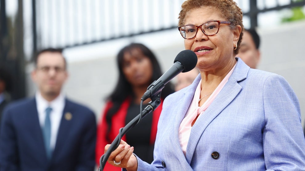 LA mayor Karen Bass