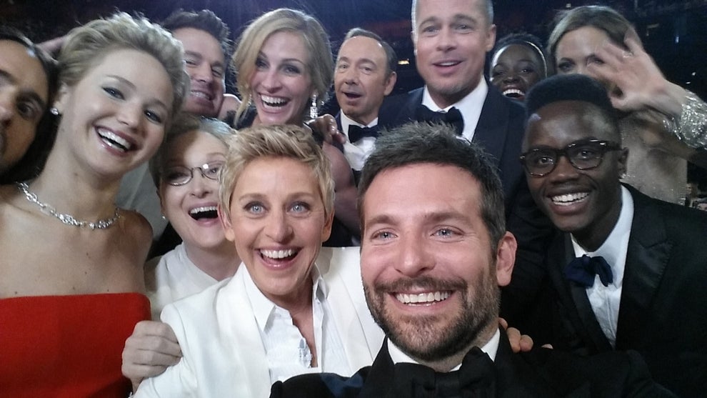 Ellen Degeneres' Oscar selfie
