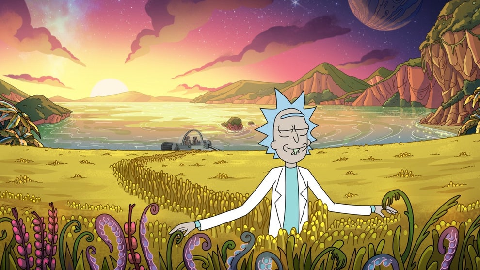 Rick in "Rick and Morty"