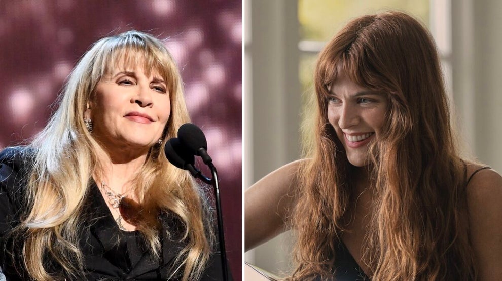 Stevie Nicks, Riley Keough in "Daisy Jones & the Six"