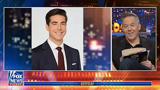 ‘Gutfeld!’ Joke Suggests Fox News Colleague Jesse Watters’ Impressive Head of Hair Is Getting Some Help (Video)