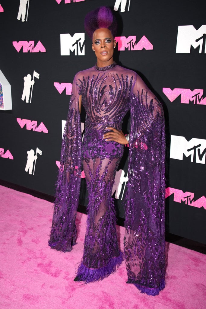 Prince Derek Doll, 2023 mtv vmas red carpet
