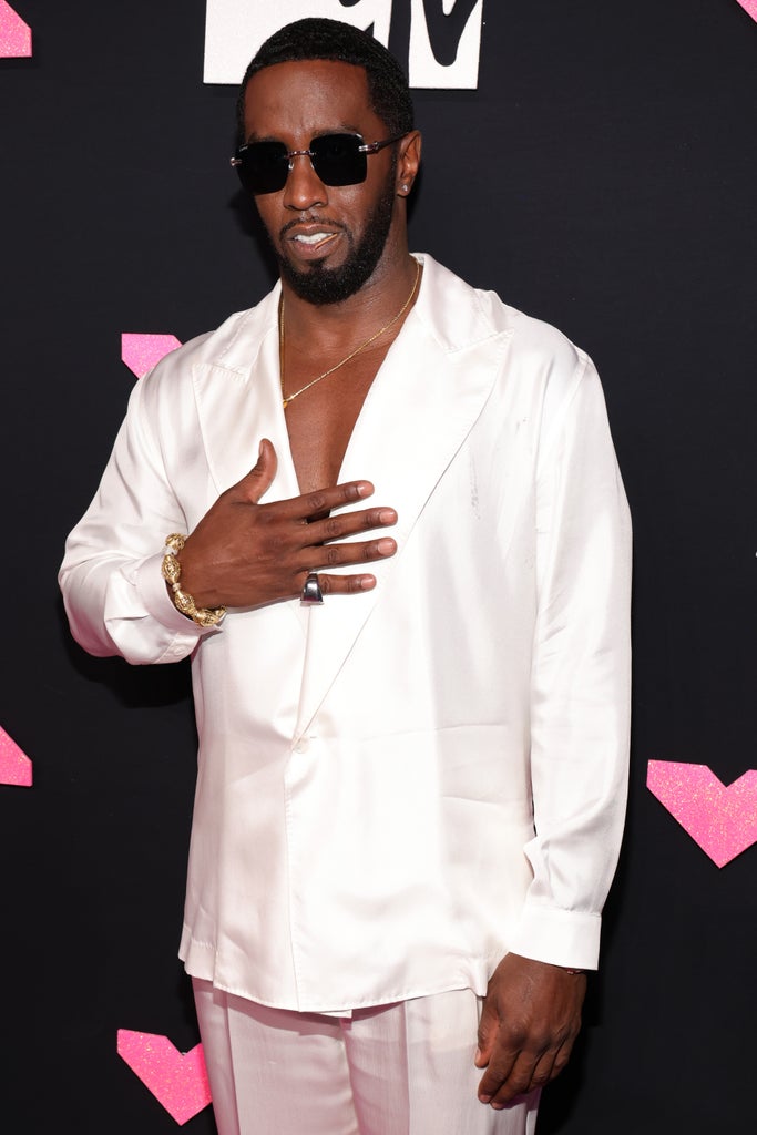 Diddy, 2023 mtv vmas red carpet