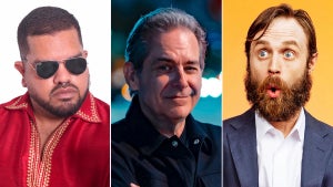 Comedians Masood Boomgaard, Tyler Fischer and Jimmy Dore
