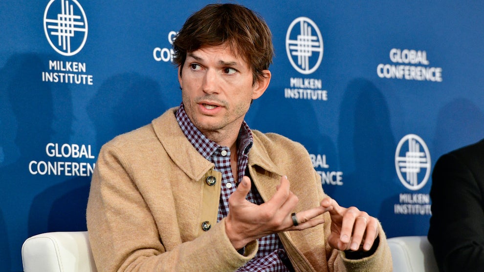 Ashton Kutcher at Beverly Hilton 2023
