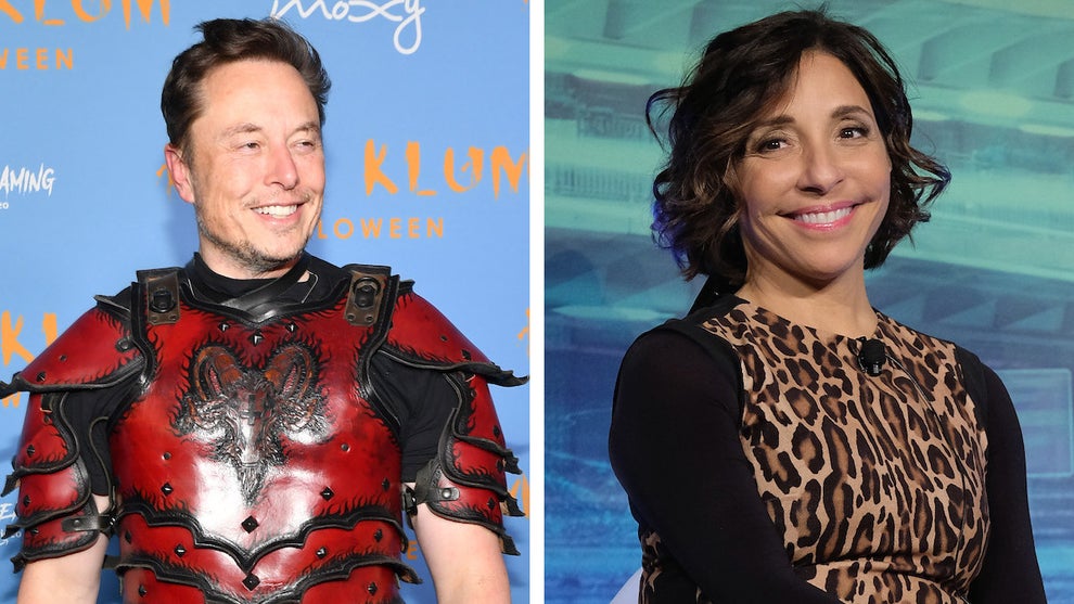 Elon Musk and Linda Yaccarino (Credit: Getty Images)