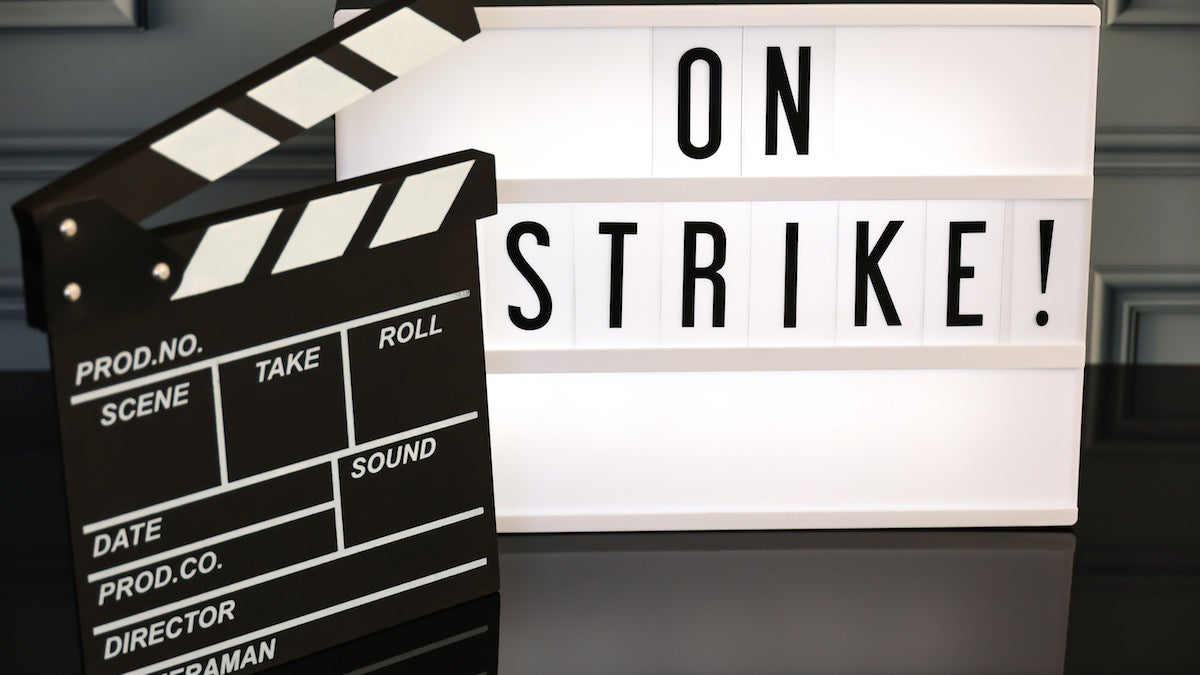 Hollywood's double strike