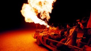 DJ Diplo Saved From Burning Man Storm by Chris Rock and a Fan (Video)