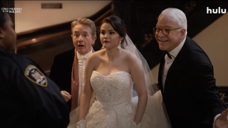 Martin Short and Steve Martin Play Fathers of the Bride to Selena Gomez in ‘Only Murders in the Building’ Episode 9 Sneak Peek (Video)