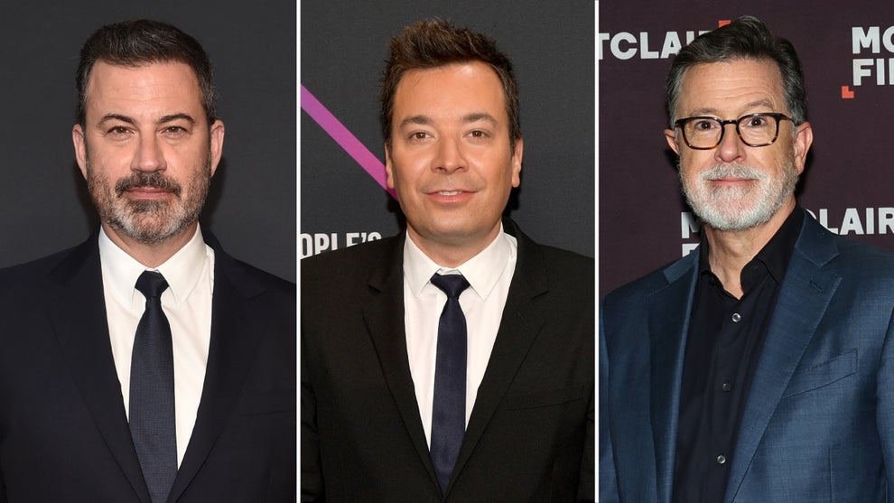 Jimmy Kimmel, Jimmy Fallon, Stephen Colbert