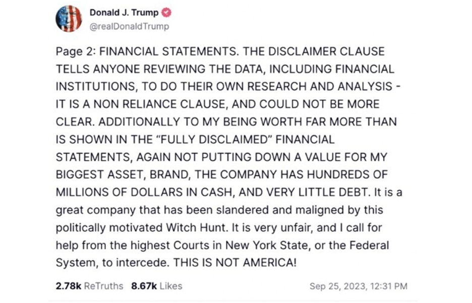Trump Freaks Out About Fraud Ruling Part 2