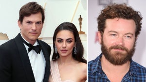 Ashton Kutcher, Mila Kunis, Danny Masterson (Photo credit: Getty Images)