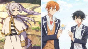 “Frieren: Beyond Journey's End," “Sasaki and Miyano: Graduation" (Photo courtesy of Crunchyroll)