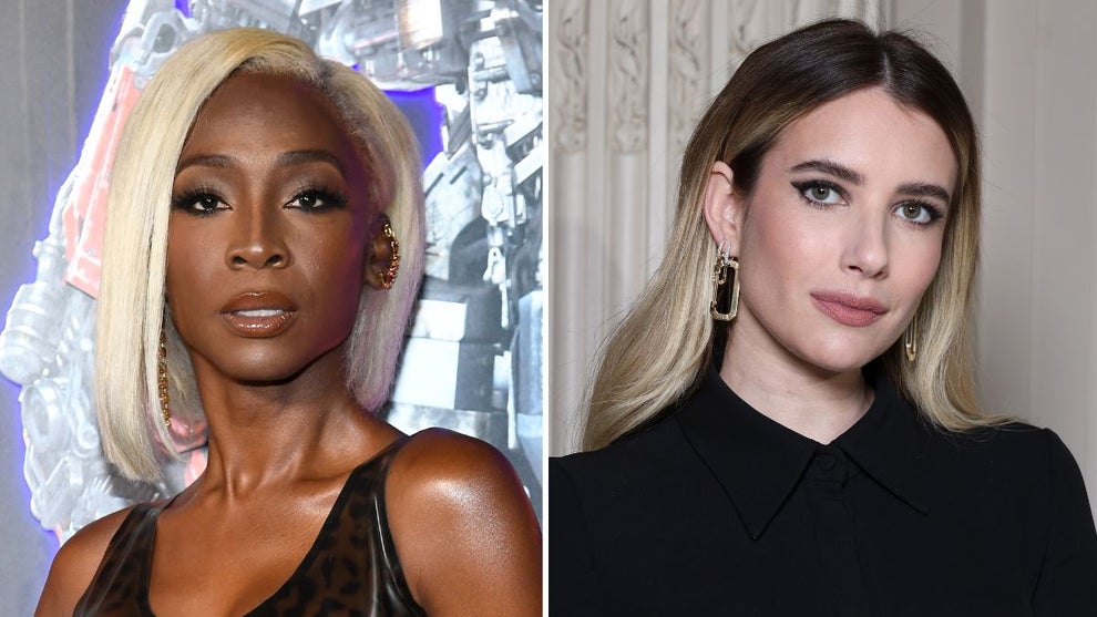 Angelica Ross, Emma Roberts (Photo credit: Getty Images)