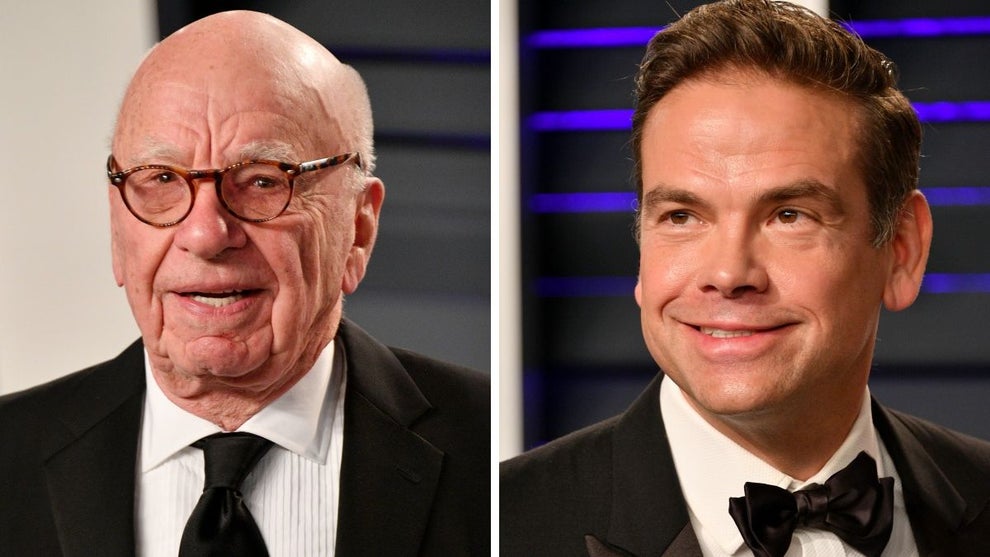 Side by side of Rupert Murdoch and Lachlan Murdoch