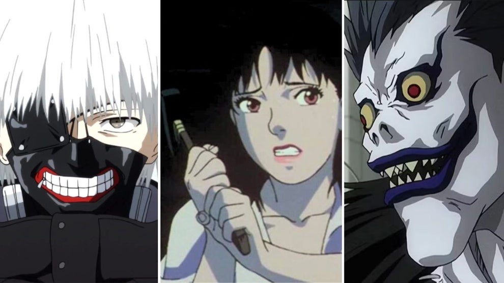 "Tokyo Ghoul," "Perfect Blue," "Death Note" (Studio Pierrot, Rex Entertainment, Madhouse)