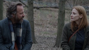 Jessica Chastain and Peter Sarsgaard in Memory