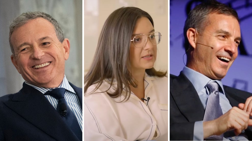 Bob Iger, Bari Weiss and Dan Loeb