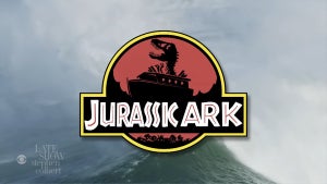 Stephen Colbert on Mike Johnson's dinosaur beliefs