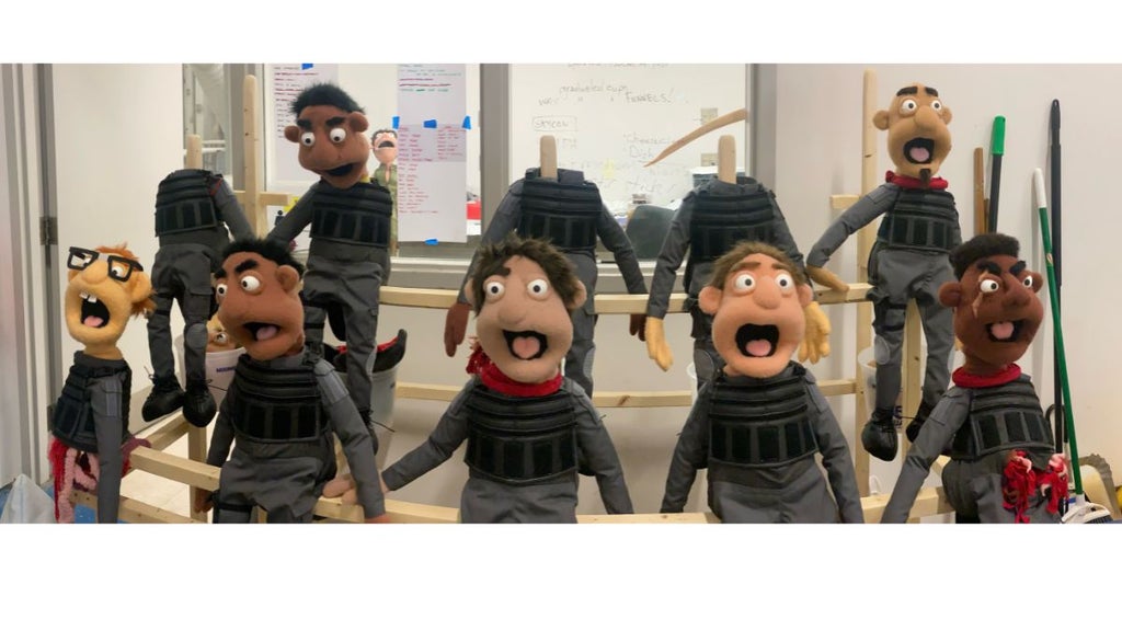 Guard puppets in "Gen V" Season 1