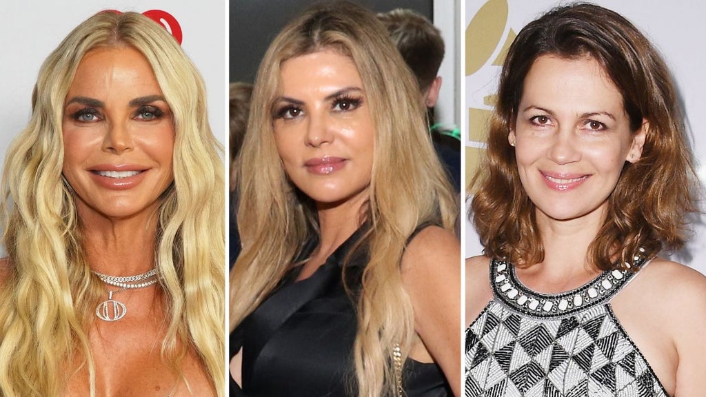 Alexia Nepola, Adriana de Moura, Julia Lemigova (Photo credit: Getty Images)