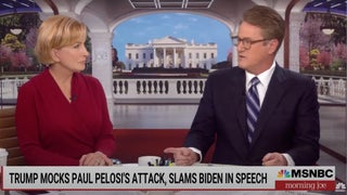 ‘Morning Joe’ Slams ‘Unhinged’ Trump Speech Mocking Pelosi Break-In: ‘Rotten to the Core’