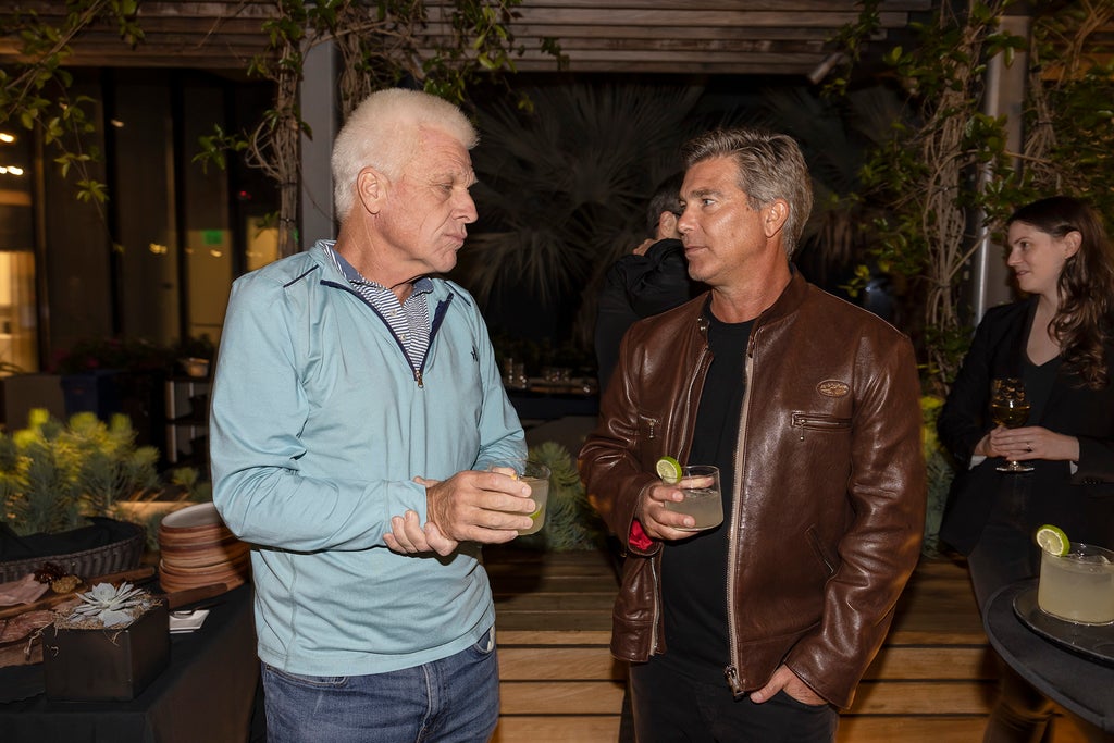 Mike Slade, Ross Gerber, TheGrill Dinner