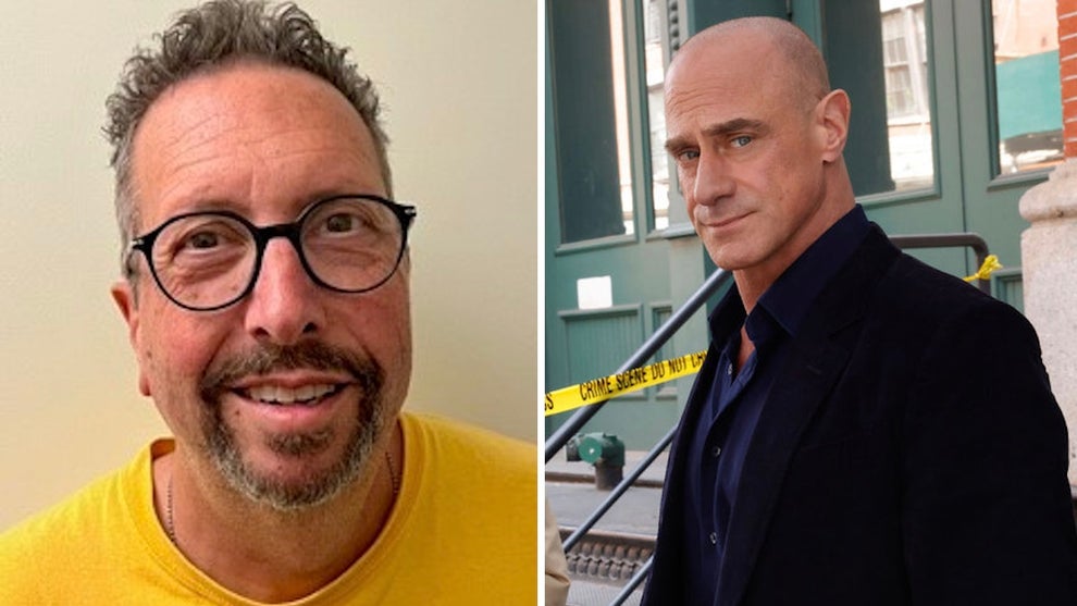 John Shiban, Christopher Meloni in "Law & Order: Organized Crime"