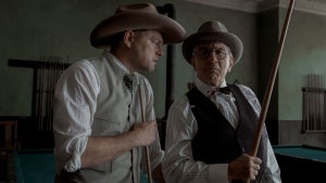 Leonardo DiCaprio and Robert De Niro in Killers of the Flower Moon