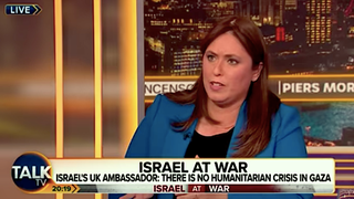 Piers Morgan Challenges Israeli Ambassador on Gaza Conditions: ‘You Can’t Deny There’s a Humanitarian Crisis’ (Video)