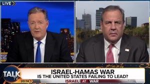 Piers Morgan and Chris Christie