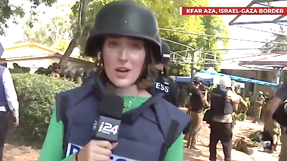 i24News reporter Nicole Zedek (Credit: i24News)