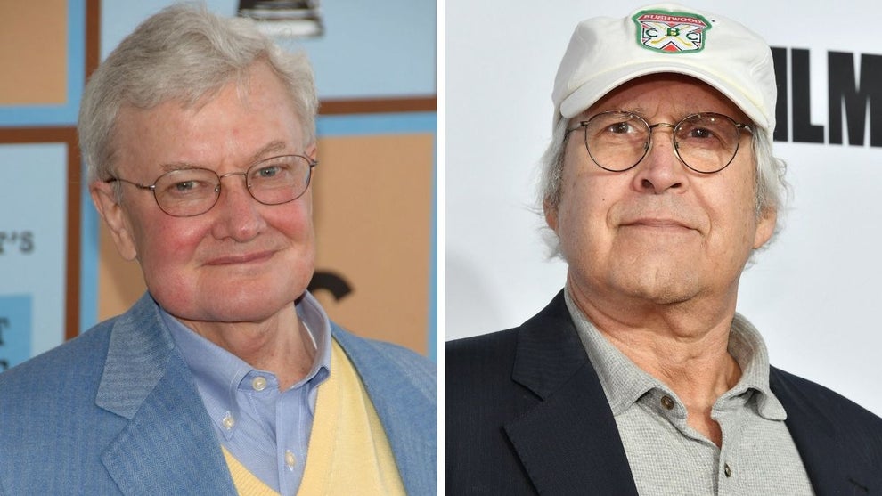 Roger Ebert and Chevy Chase