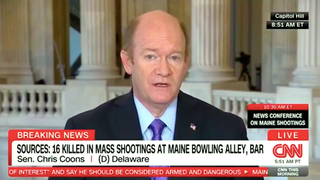 Prepare for House Speaker Mike Johnson to Obstruct More Gun Safety Reform After Maine Shooting, Senator Says: ‘Thats Maddening’ (Video)