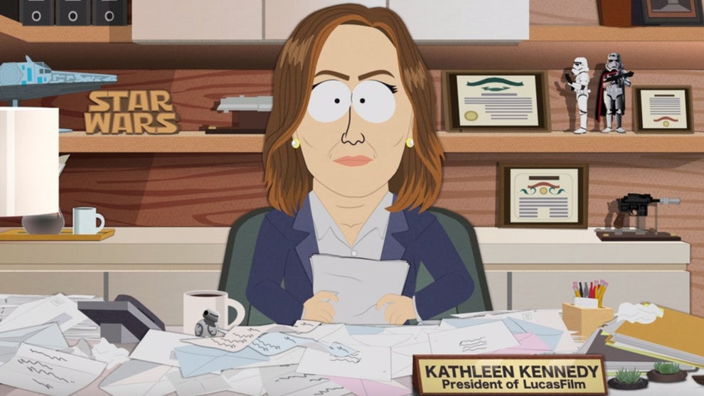 Kathleen Kennedy in "South Park"