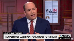 Brian Stelter on Chris Hayes discussing Trump media attacks