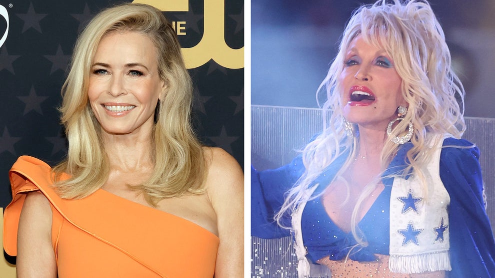 Chelsea Handler and Dolly Parton