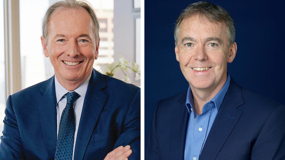 James Gorman and Jeremy Darroch (Courtesy of Disney)