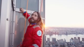 Jared Leto, First Person to Legally Summit Empire State Building, Admits Feat Was ‘Harder Than I Thought It Would Be’ (Video)