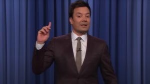 Jimmy Fallon on The Tonight Show on NBC