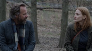 Peter Sarsgaard and Jessica Chastain in 'Memory'