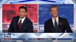 Newsom and DeSantis Insult and Talk Over Each Other in Chaotic, Low-Stakes Fox News Debate