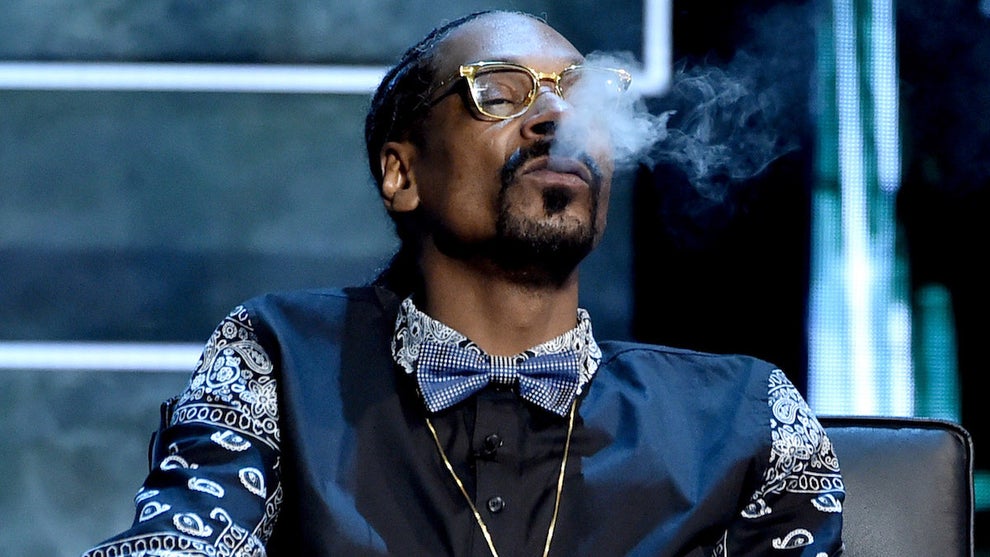 Snoop Dogg appears onstage at the Comedy Central Roast of Justin Bieber in 2015