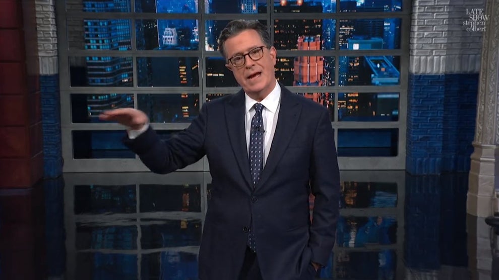 Stephen Colbert Taylor Swift Travis Kelce CBS