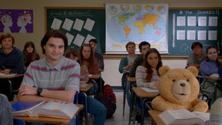 Seth MacFarlane’s ‘Ted’ Goes to School in Live-Action Prequel Series Trailer | Video