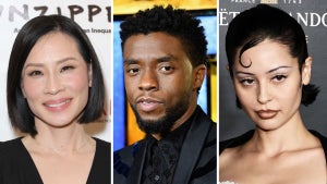Lucy Liu, Chadwick Boseman and Alexa Demie (Getty Images)