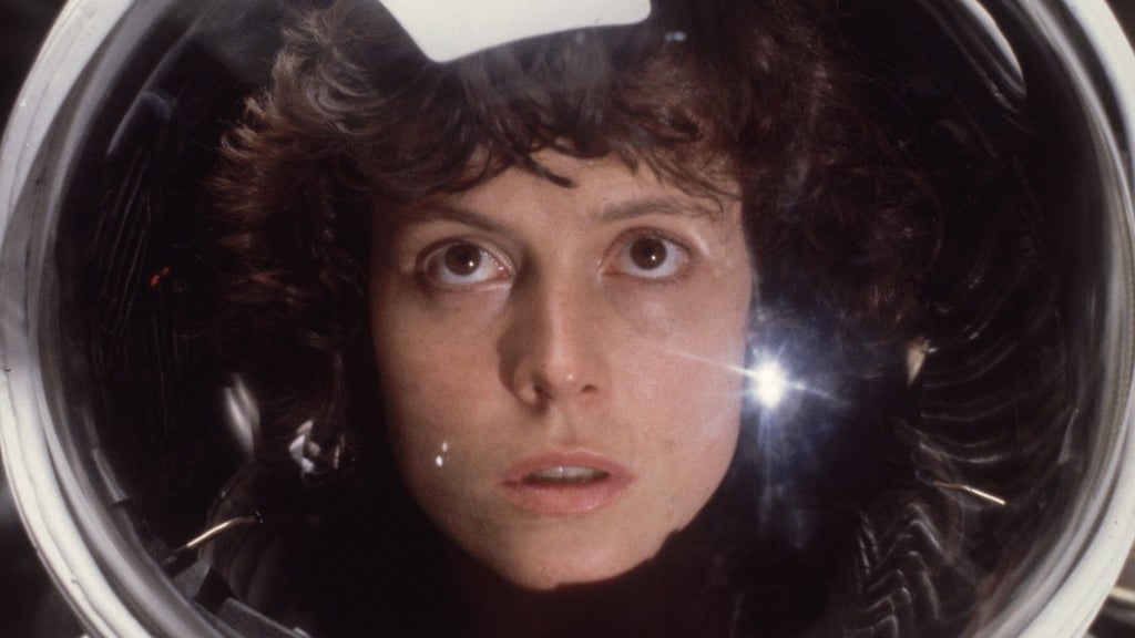 Sigourney Weaver in "Alien"