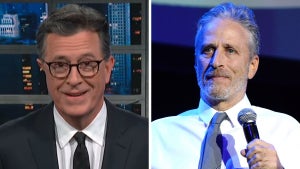 Stephen Colbert and Jon Stewart