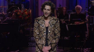 ‘SNL’ Host Timothée Chalamet Breaks Into Wonka-Inspired Song in Celebration of the Actors’ Strike Ending (Video)